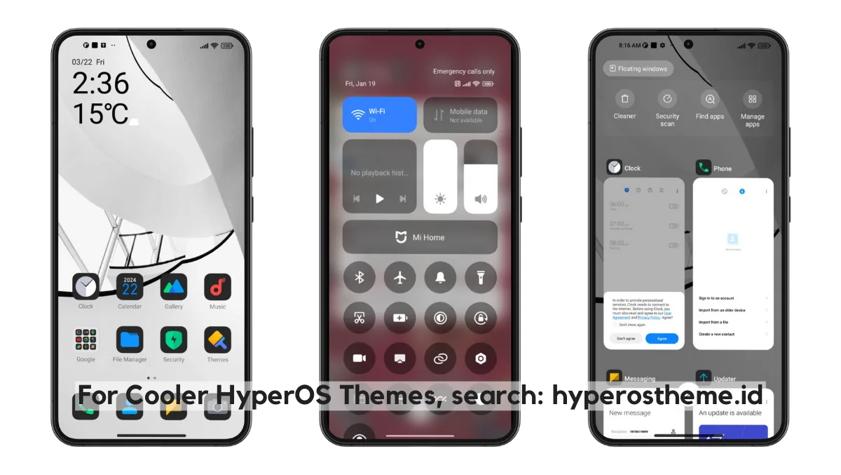 GizV15blur HyperOS Theme