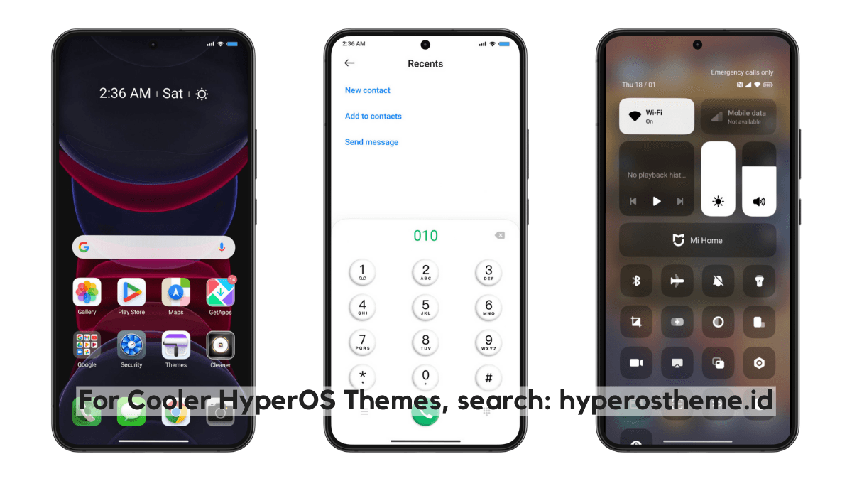 MacOs Big Sur HyperOS Theme