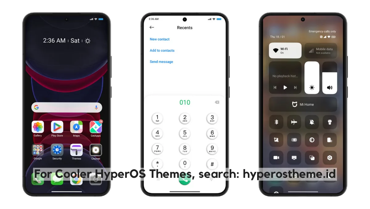 MacOs Big Sur HyperOS Theme