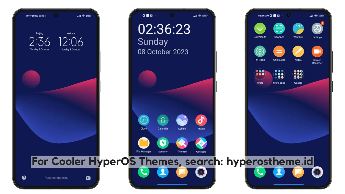 Nano Stok Mod HyperOS Theme