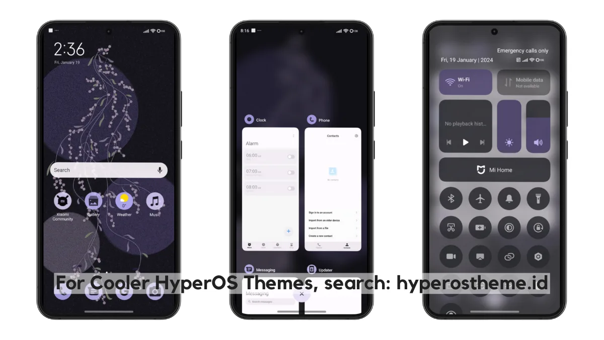 Pix Purple HyperOS Theme