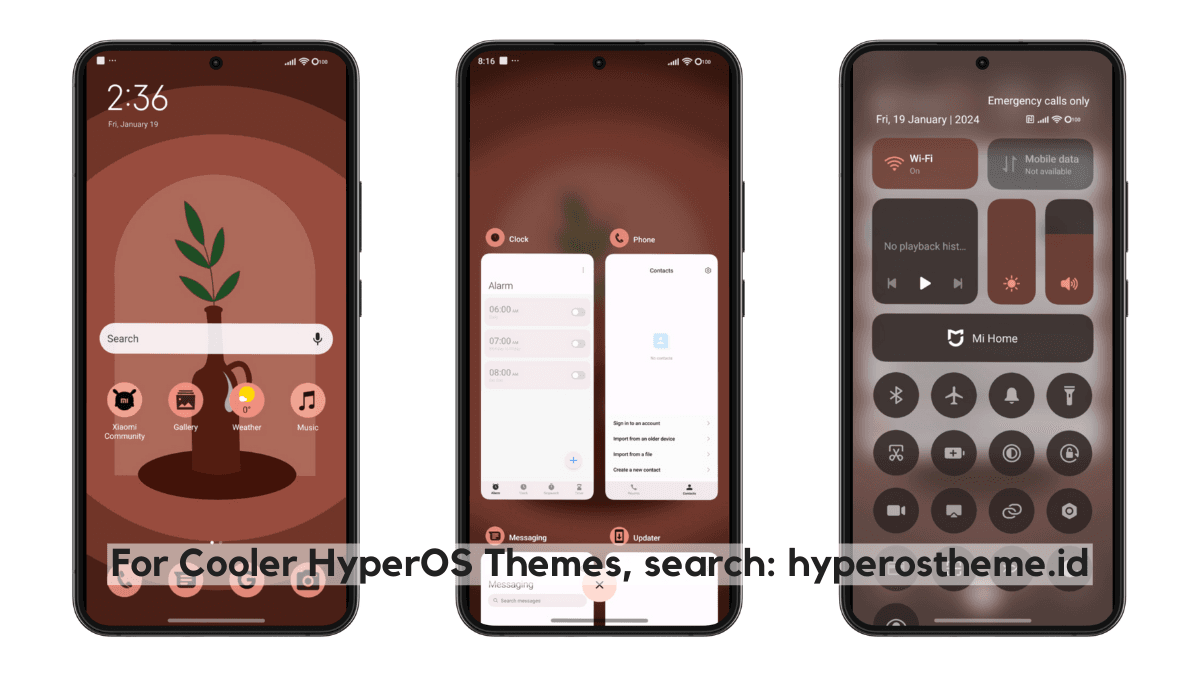 Pix Scarlet HyperOS Theme