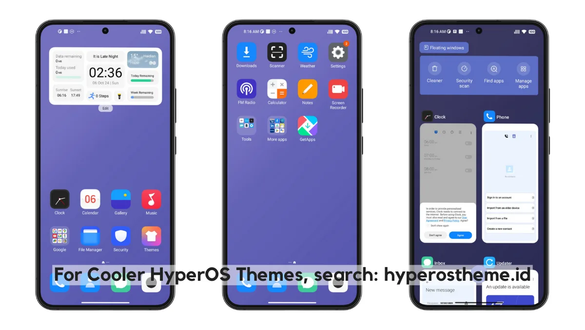 Refresh Paradise HyperOS Theme