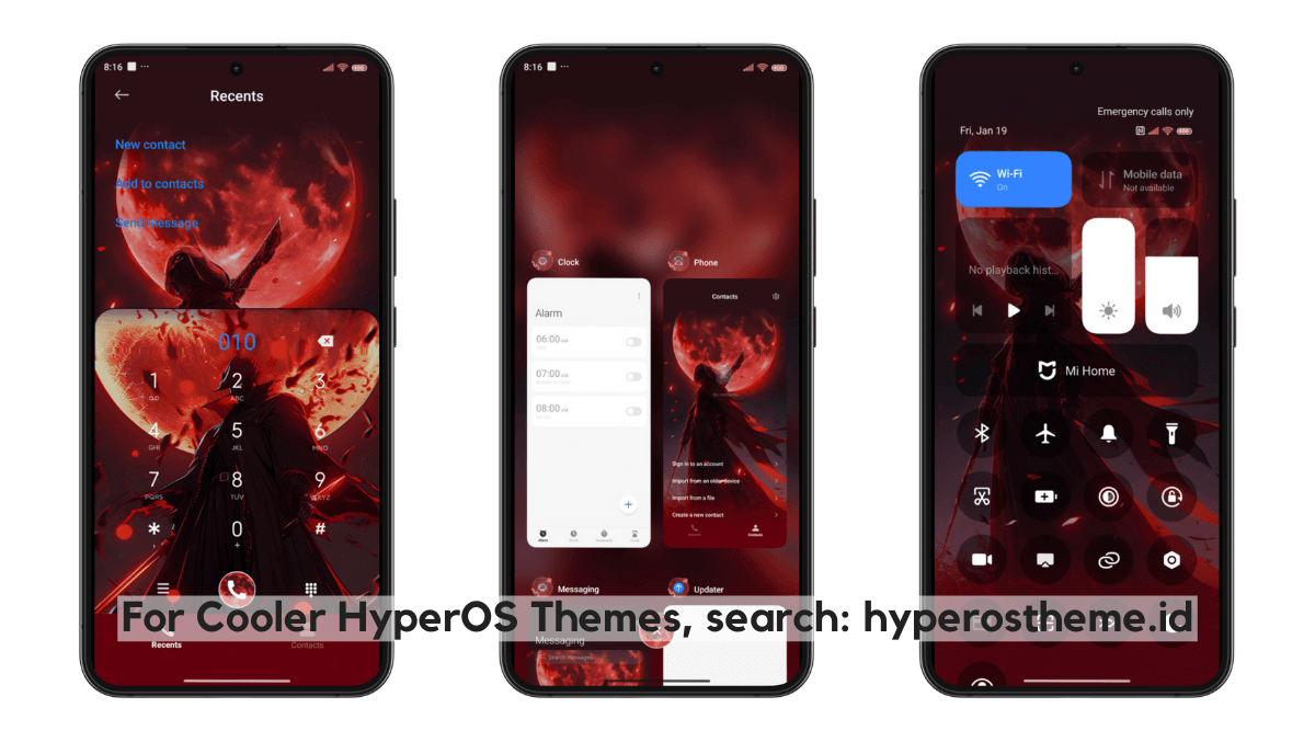 Upgrade alone HyperOS Theme