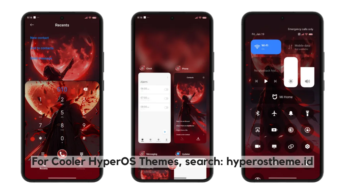 Upgrade alone HyperOS Theme