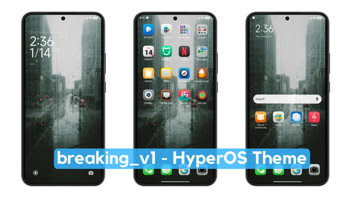breaking_v1 HyperOS Theme with Beautiful Icons