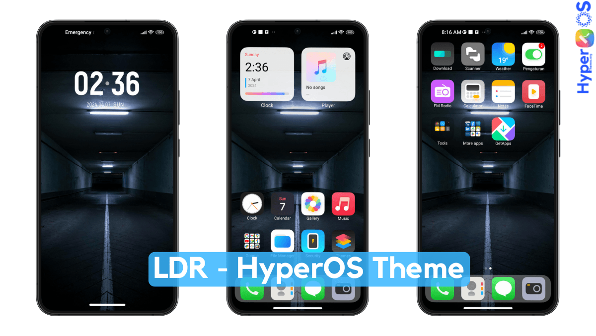 LDR HyperOS Theme with iOS Experience