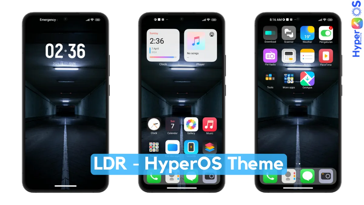 LDR HyperOS Theme with iOS Experience