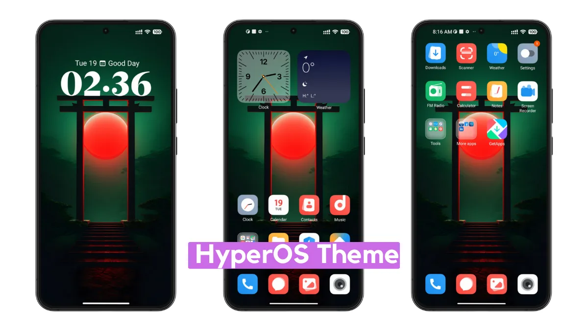 S24 Ultra HyperOS Theme with Dynamic Experience S24 Ultra HyperOS Theme with Dynamic Experience