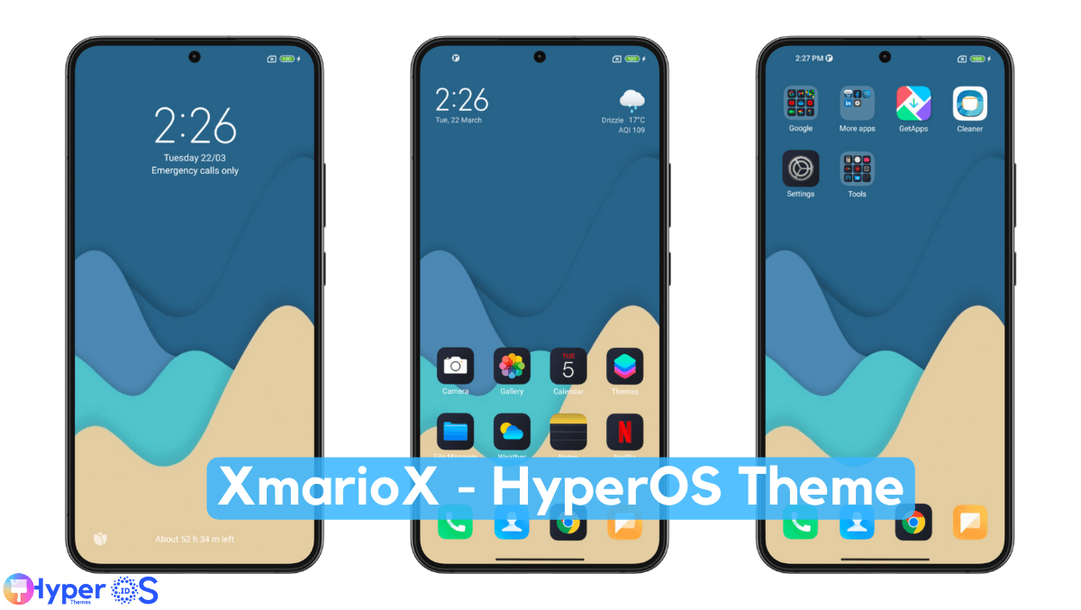 XmarioX HyperOS Theme with Dynamic Experience XmarioX HyperOS Theme with Dynamic Experience
